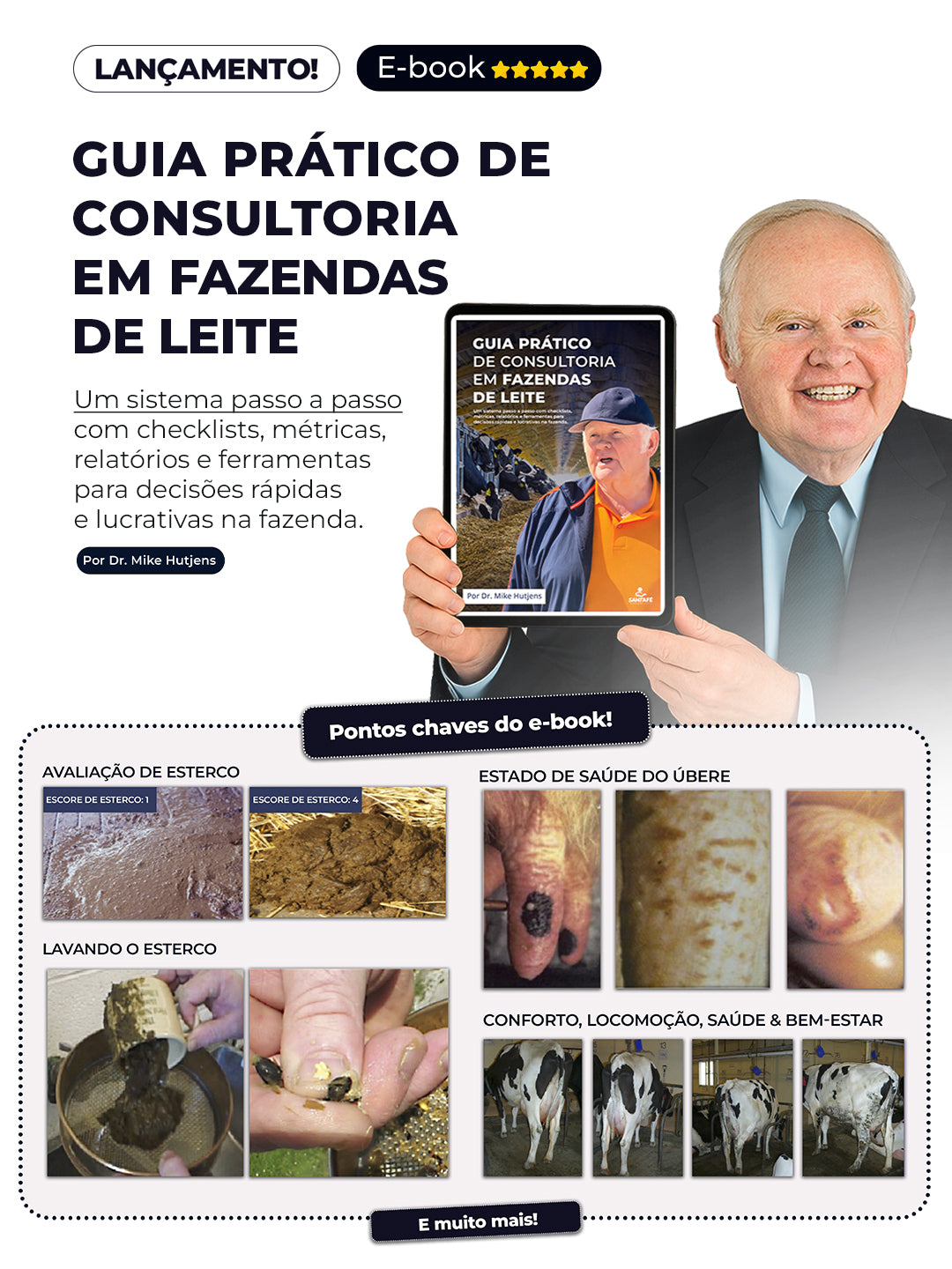 Ebook - Guia Prático de Consultoria em Fazendas de Leite por Dr. Mike Hutjens