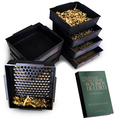 Kit Peneira Penn State + Livro NASEM Bovinos de Corte