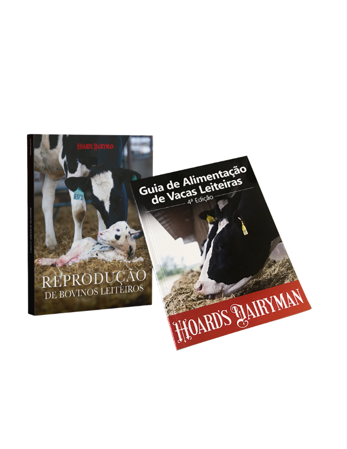 Kit: Livros Guia de Alimentação de Vacas Leiteiras + Reprodução de Bovinos Leiteiros - FRETE GRÁTIS